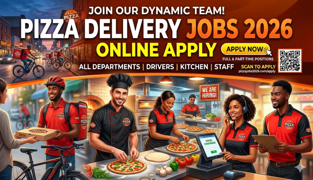 Pizza Delivery Jobs 2026